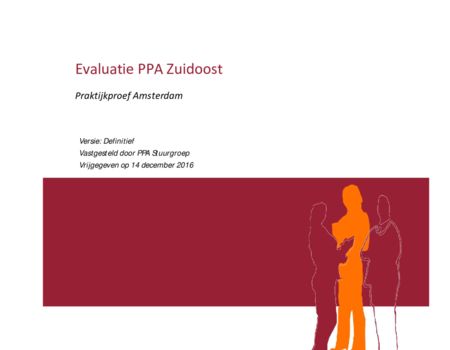 Evaluatie Ppa Zuidoost Openresearch Amsterdam