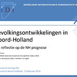 Bevolkingsontwikkelingen in Noord-Holland