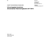 Uitvoeringsplan bosbeheer AWD 2017-2018