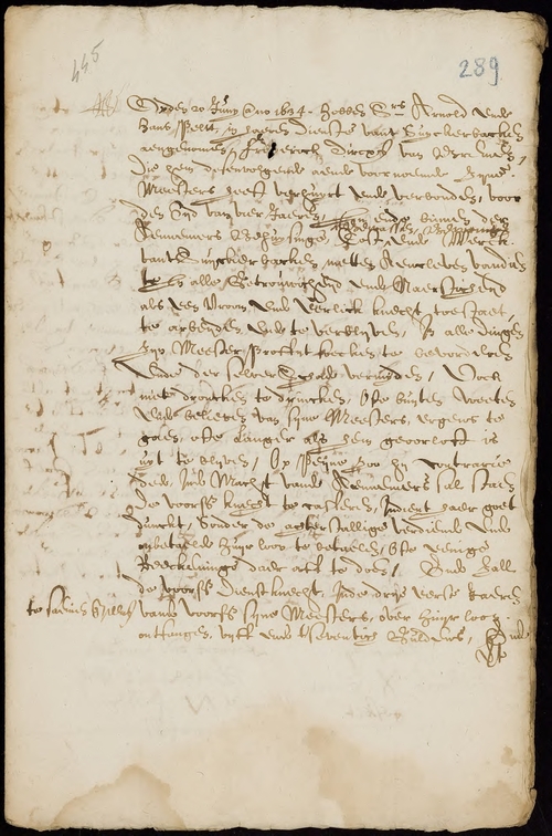 Contract van suikerbakker Hans Pelt, 20 januari 1611