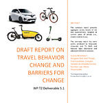 QS2 eHUBS_Report on travel behavior and barrierers for change