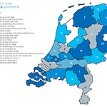 Waterschapskaart Bron: https://unievanwaterschappen.nl/publicaties/waterschapskaart/