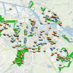 Wilde bijen | maps.amsterdam.nl
