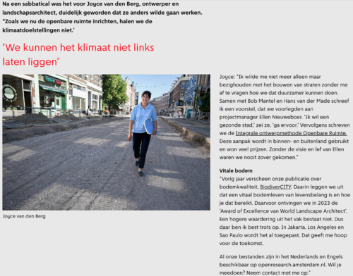 Artikel personeelsblad 2/2 | Gemeente Amsterdam
