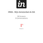 Schermen van prototype IRMA voor inloggen op Mijn Amsterdam