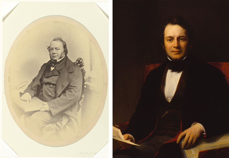 Carel Joseph Fodor, stichter van museum Fodor. Links op een foto uit 1855-1861, rechts op een schilderij uit 1848. | Bron links: Louis Wegner, Rijksmuseum Amsterdam (RP-F-1905-211); bron rechts: Jan Willem Pieneman, Amsterdam Museum (SA 2065).