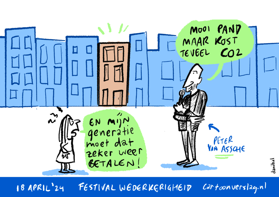 cartoon Peter van Assche