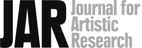 Logo Journal for Artistic Research (JAR)