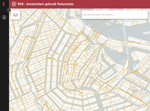 Dashboard Fietsroutes Amsterdam