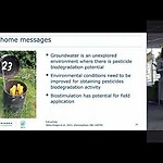 AIWW2021 - IR13 - Andrea Aldas Vargas: Biostimulation as a tool to assess pesticide biodegradation