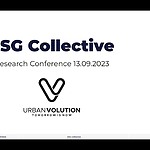 Mara Overbeck (UrbanVolution) ESG Research Conference