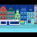 Animatie Amsterdam Rainproof